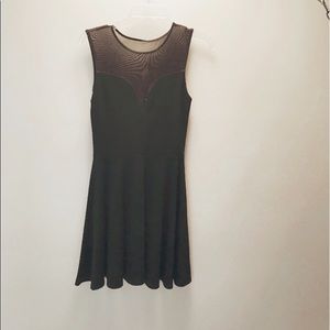 Bebe mesh sweetheart dress size s